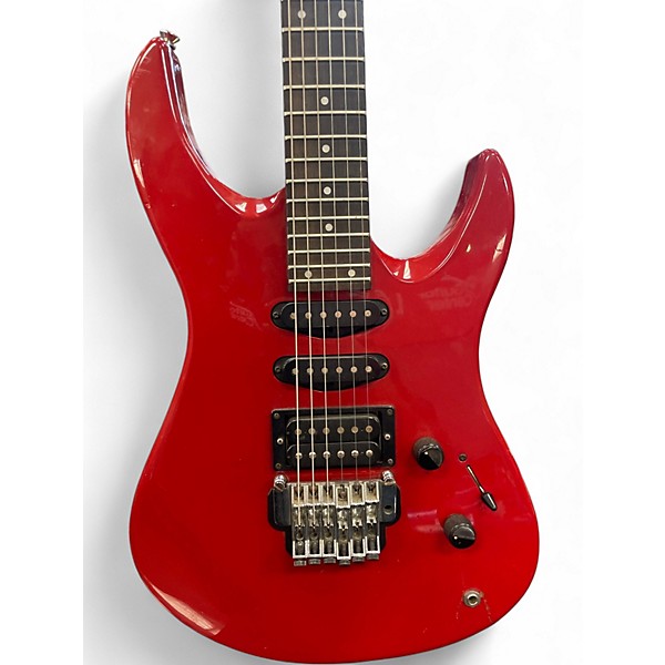 Used Yamaha RGX312 Red Solid Body Electric Guitar