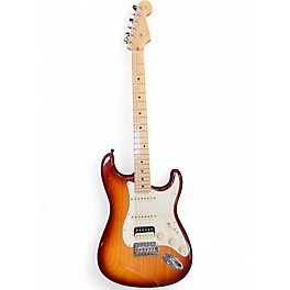 Used Fender American Professional Stratocaster HSS Shawbucker Cherry Sunburst Solid Body Electric Guitar