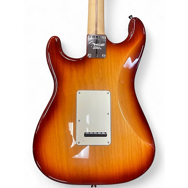 Used Fender American Professional Stratocaster HSS Shawbucker Cherry Sunburst Solid Body Electric Guitar