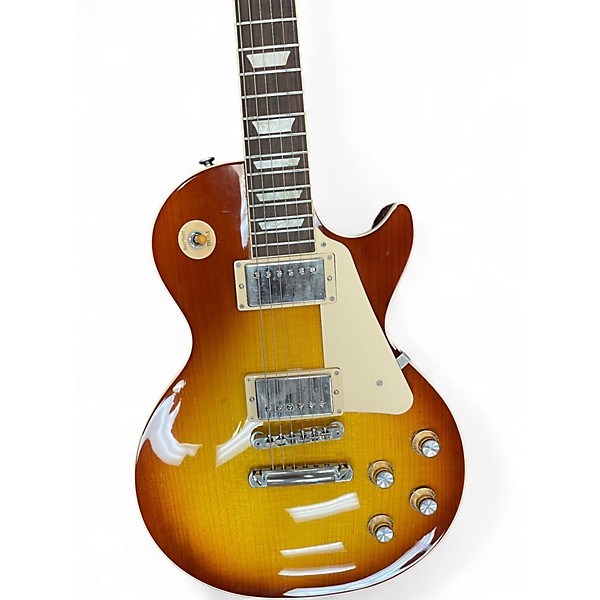Used 2022 Gibson Les Paul Standard Cherry Sunburst Solid Body Electric Guitar