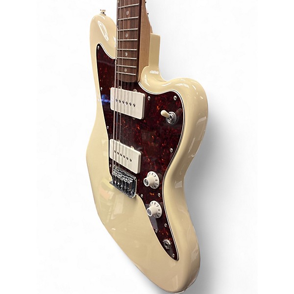 Used Squier Paranormal Jazzmaster XII Laurel Fingerboard Olympic White Solid Body Electric Guitar