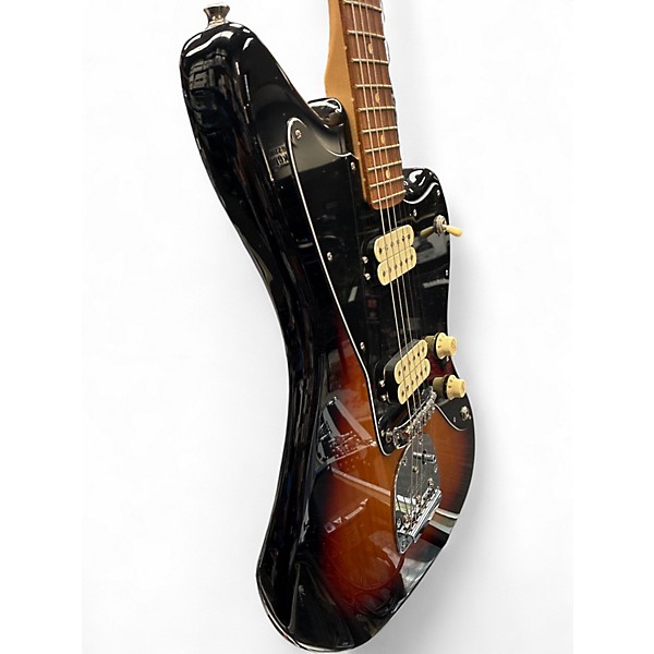 Used Fender Modern Player Jazzmaster HH 3 Tone Sunburst Solid Body Electric Guitar