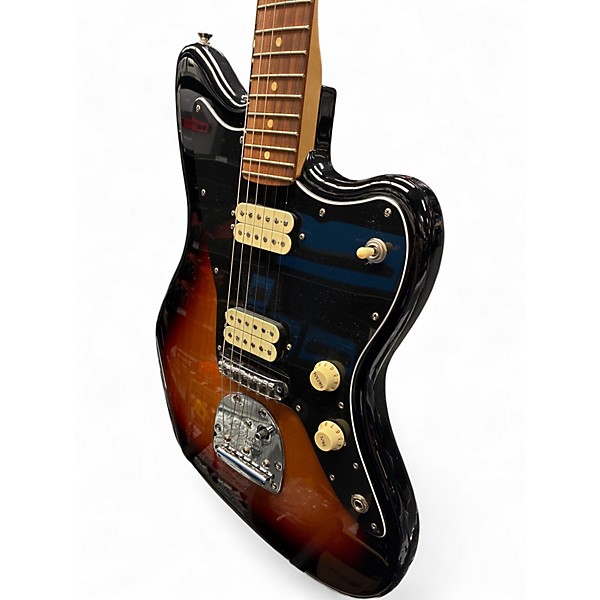 Used Fender Modern Player Jazzmaster HH 3 Tone Sunburst Solid Body Electric Guitar