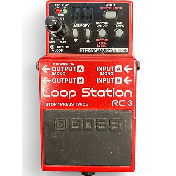 Used BOSS RC3 Loop Station Pedal