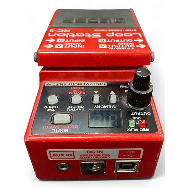 Used BOSS RC3 Loop Station Pedal