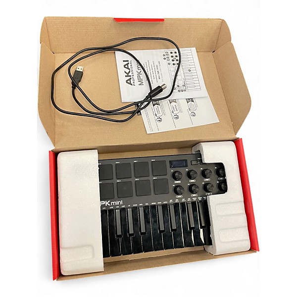 Used Akai Professional MPK Mini MIDI Controller
