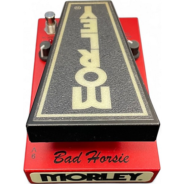 Used Morley Steve Vai Bad Horsie Wah Effect Pedal