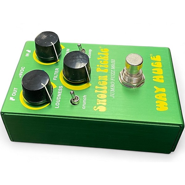 Used Way Huge Electronics WHE401 Swollen Pickle MKII Super Jumbo Fuzz Effect Pedal