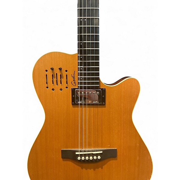 Used Godin A6 Ultra Natural Acoustic Electric Guitar