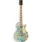 Used Gibson Les Paul Traditional 100 Ocean Blue Solid Body Electric Guitar thumbnail