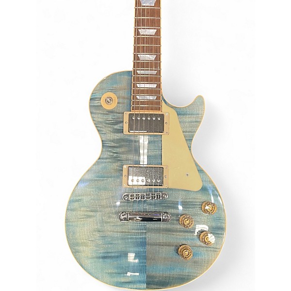 Used Gibson Les Paul Traditional 100 Ocean Blue Solid Body Electric Guitar