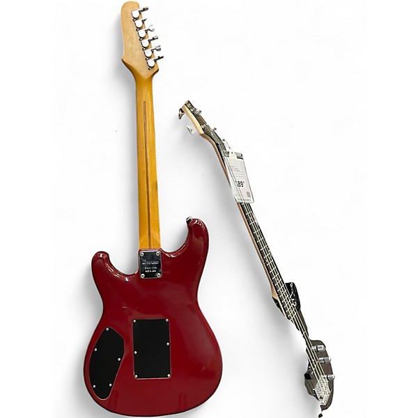 Vintage 1980s Ibanez Roadstar II Red Solid Body Electric Guitar