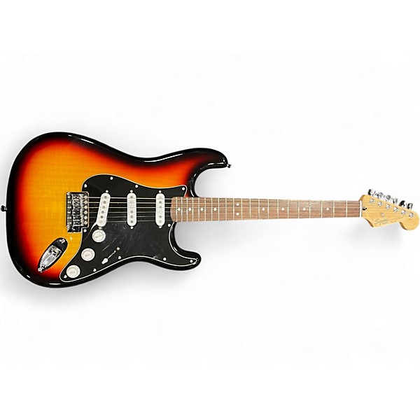 Used Squier Vintage Modified Stratocaster Sunburst Solid Body Electric Guitar