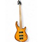 Used Dean Edge 5 String Fretless Amber Electric Bass Guitar thumbnail