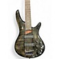 Used Ibanez SR705 5 String TRANSPARENT GREY Electric Bass Guitar