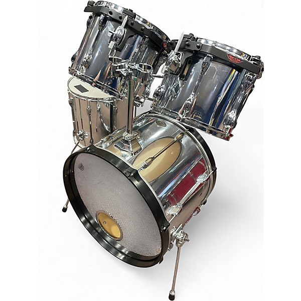 Used TAMA 4 Piece Rockstar Chrome Drum Kit