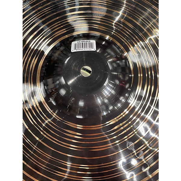 Used MEINL 18in CLASSIC CUSTOM DARK CHINA Cymbal