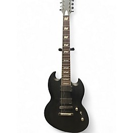 Used ESP LTD VIPER 407 Satin Black Solid Body Electric Guitar