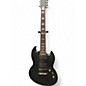 Used ESP LTD VIPER 407 Satin Black Solid Body Electric Guitar thumbnail