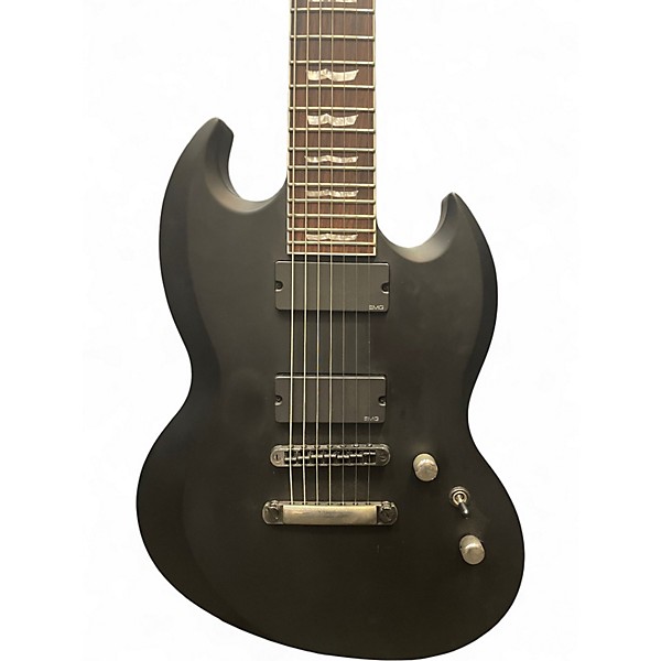 Used ESP LTD VIPER 407 Satin Black Solid Body Electric Guitar