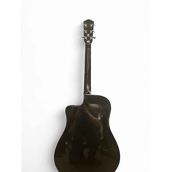Used Fender CD60SCE BLACK Acoustic Electric Guitar