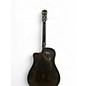 Used Fender CD60SCE BLACK Acoustic Electric Guitar