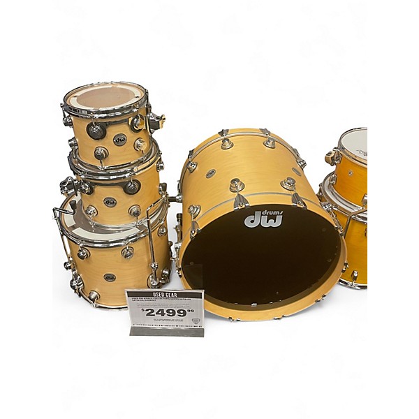 Used DW 4 Piece Collector's Series Satin Oil Satin Oil Drum Kit