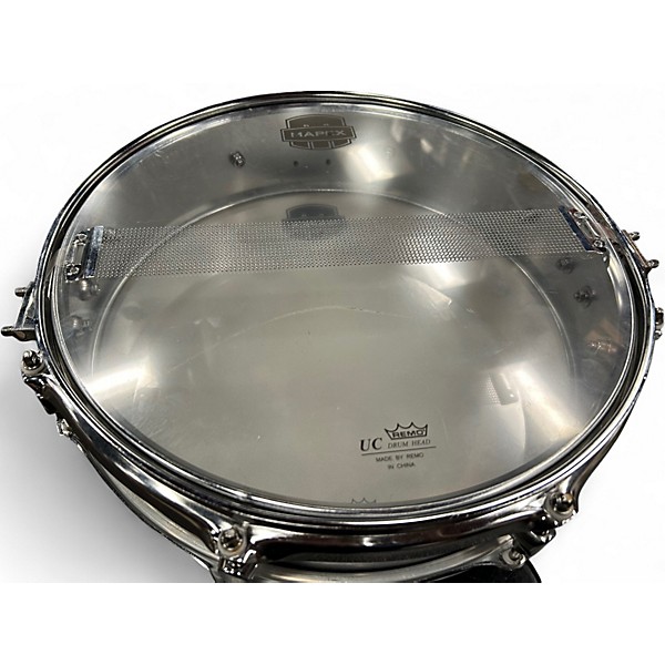 Used Mapex 13in MPX STEEL SNARE Metallic Silver Drum