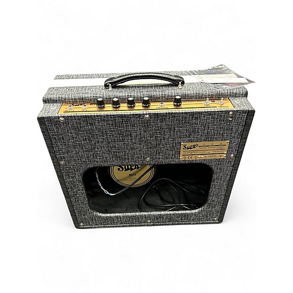 Used Supro 1695T Black Magick 25W 1x12 Tube Guitar Combo Amp