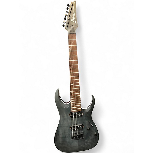Used Ibanez RGA742FM Gray Solid Body Electric Guitar