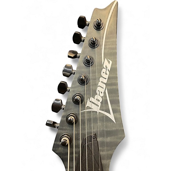 Used Ibanez RGA742FM Gray Solid Body Electric Guitar