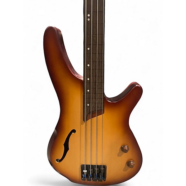 Used Ibanez SRH500F FLAT NATURAL Electric Bass Guitar
