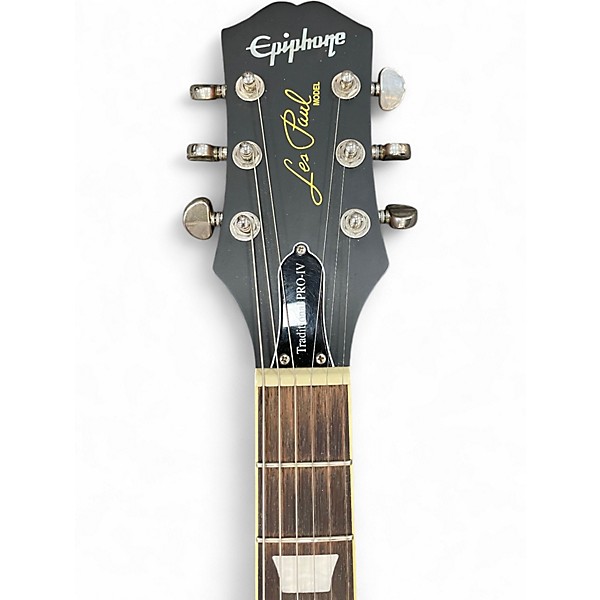 Used Epiphone Les Paul Traditional Pro IV Gold Top Solid Body Electric Guitar