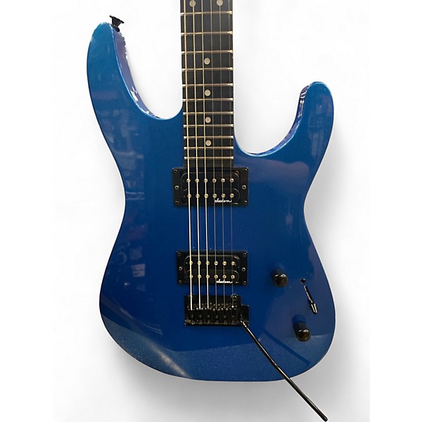 Used Jackson DINKY JS11 Metallic Blue Solid Body Electric Guitar