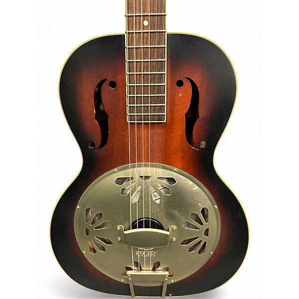 Used Gretsch Guitars G9241 2 Tone Sunburst Acoustic Guitar