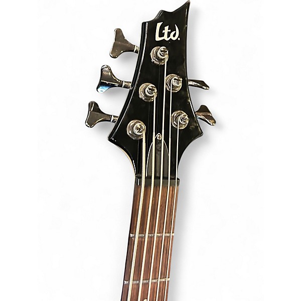 Used ESP LTD B15 5 String BLACK Electric Bass Guitar