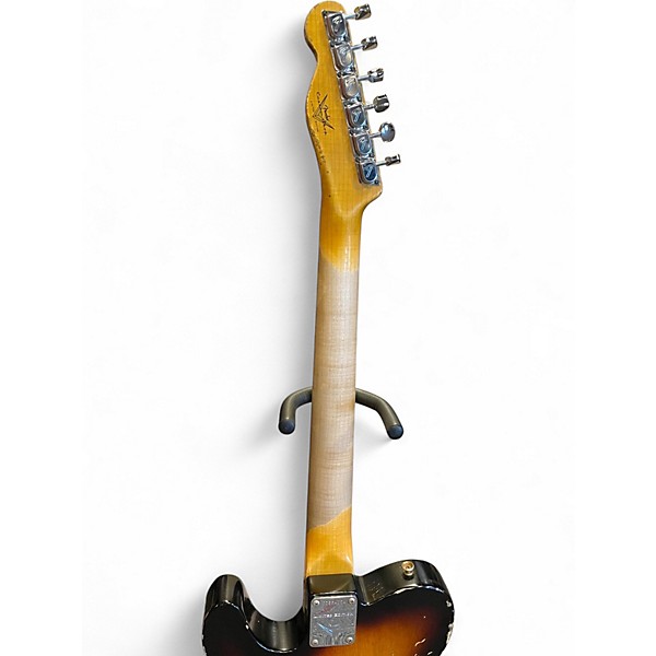 Used Fender Custom Shop 1972 Thinline Telecaster 3 Color Sunburst Hollow Body Electric Guitar