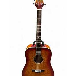 Used Dean AX DQA TSB Tobacco Sunburst Acoustic Guitar