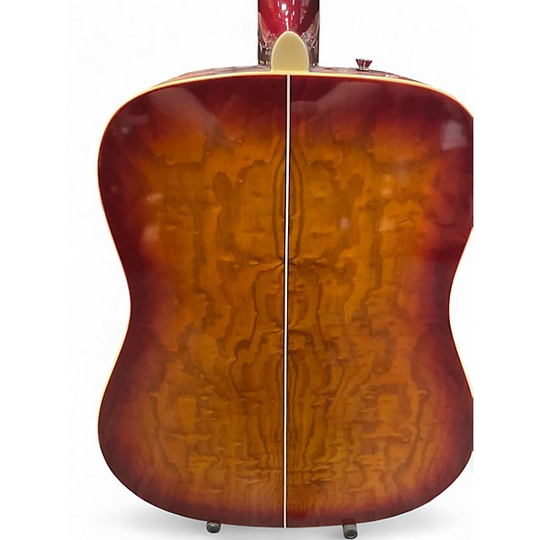 Used Dean AX DQA TSB Tobacco Sunburst Acoustic Guitar