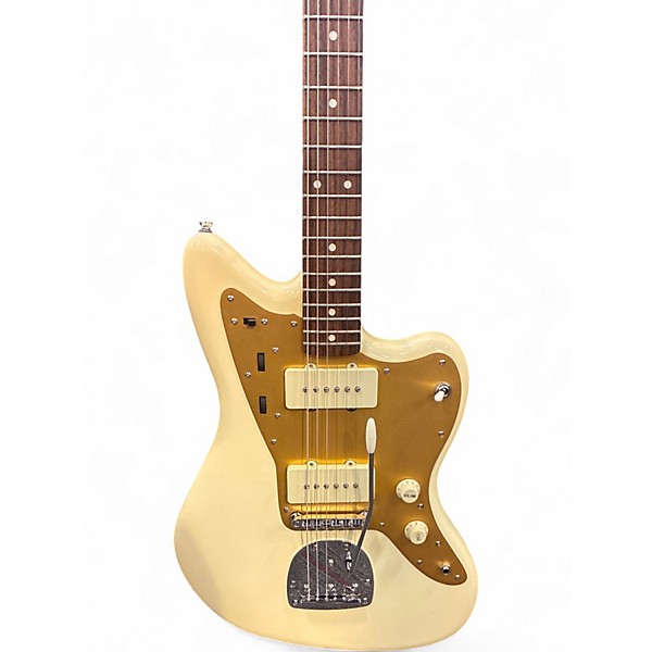 Used 2016 Squier J Mascis Jazzmaster Vintage Blonde Solid Body Electric Guitar