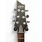 Used Schecter Guitar Research C1 Platinum Trans Black Solid Body Electric Guitar