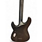 Used Schecter Guitar Research C1 Platinum Trans Black Solid Body Electric Guitar