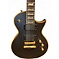 Used ESP LTD EC1000 Deluxe Black and Gold Solid Body Electric Guitar