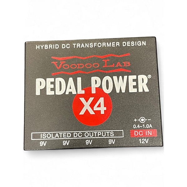 Used Voodoo Lab PEDAL POWER X4 Power Supply
