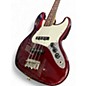 Used Fender jazz bass Maroon Electric Bass Guitar