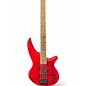 Used Jackson J Series Spectra Bass Satin Red Electric Bass Guitar