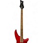 Used Jackson J Series Spectra Bass Satin Red Electric Bass Guitar