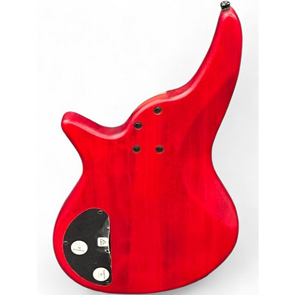 Used Jackson J Series Spectra Bass Satin Red Electric Bass Guitar