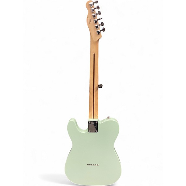 Used Squier Affinity Telecaster Surf Green Solid Body Electric Guitar