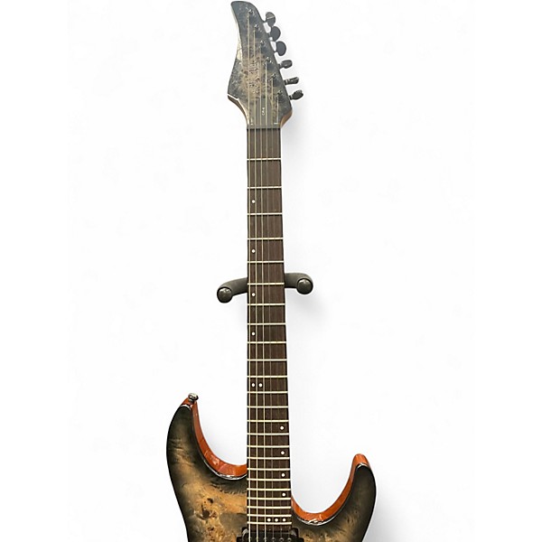 Used Schecter Guitar Research CR6 Charcoal Burst Solid Body Electric Guitar